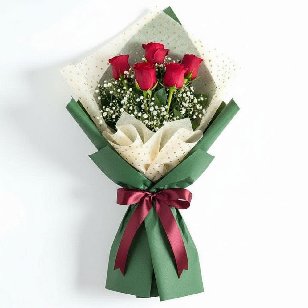 Букет цветов из: Розы в Миассе