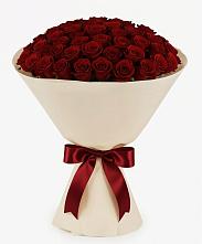 Букет 101 Бордовая роза Блэк Бакарра в Миассе