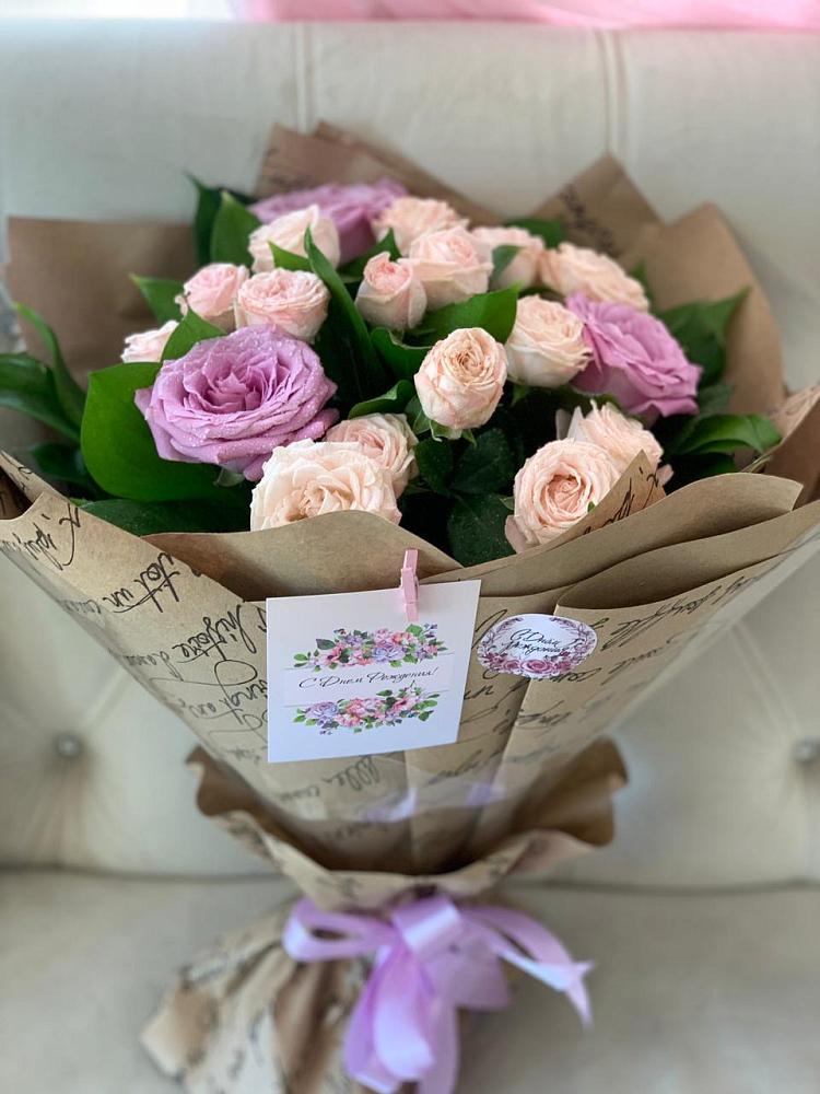 Букет цветов из: Розы в Миассе