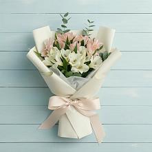 Букет цветов из:  Альстромерии #REPLACE_PRED# Миассе