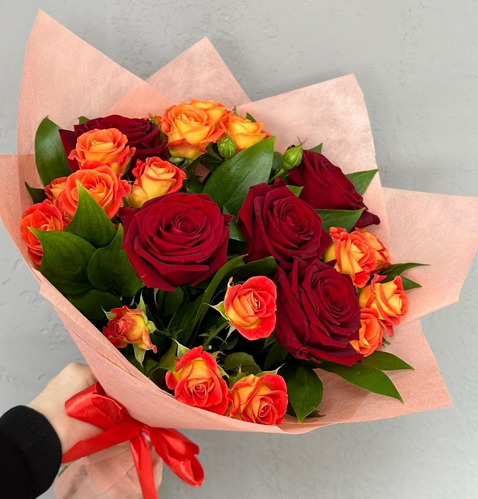 Букет Любовь и восторг в Миассе