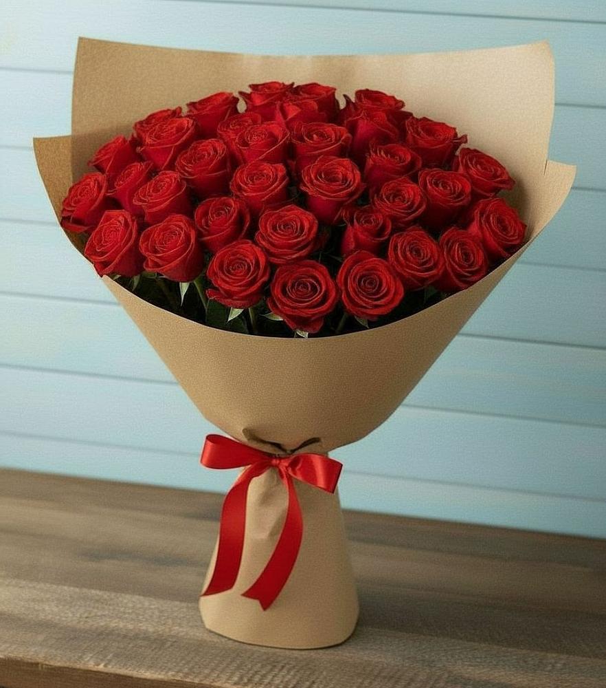 Букет Красные розы Милано в Миассе