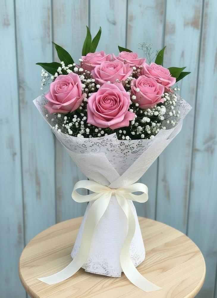 Букет цветов из: Розы в Миассе