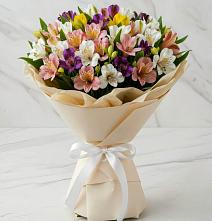 Букет цветов из:  Альстромерии в Миассе