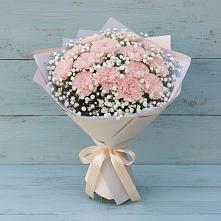 Букет цветов из:  Гвоздики в Миассе