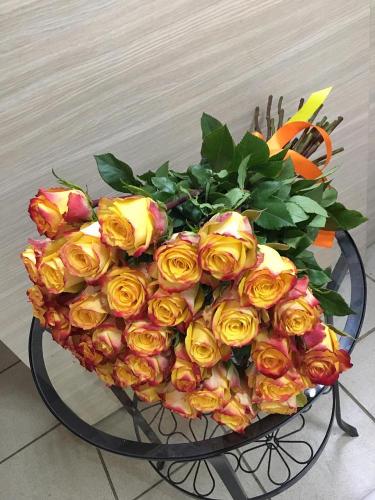 Букет Желтые розы в Миассе