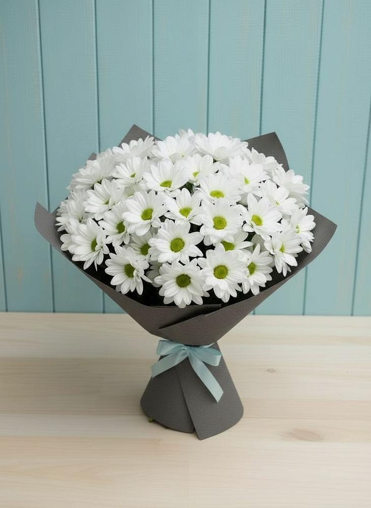 Букет цветов из: Хризантемы в Миассе