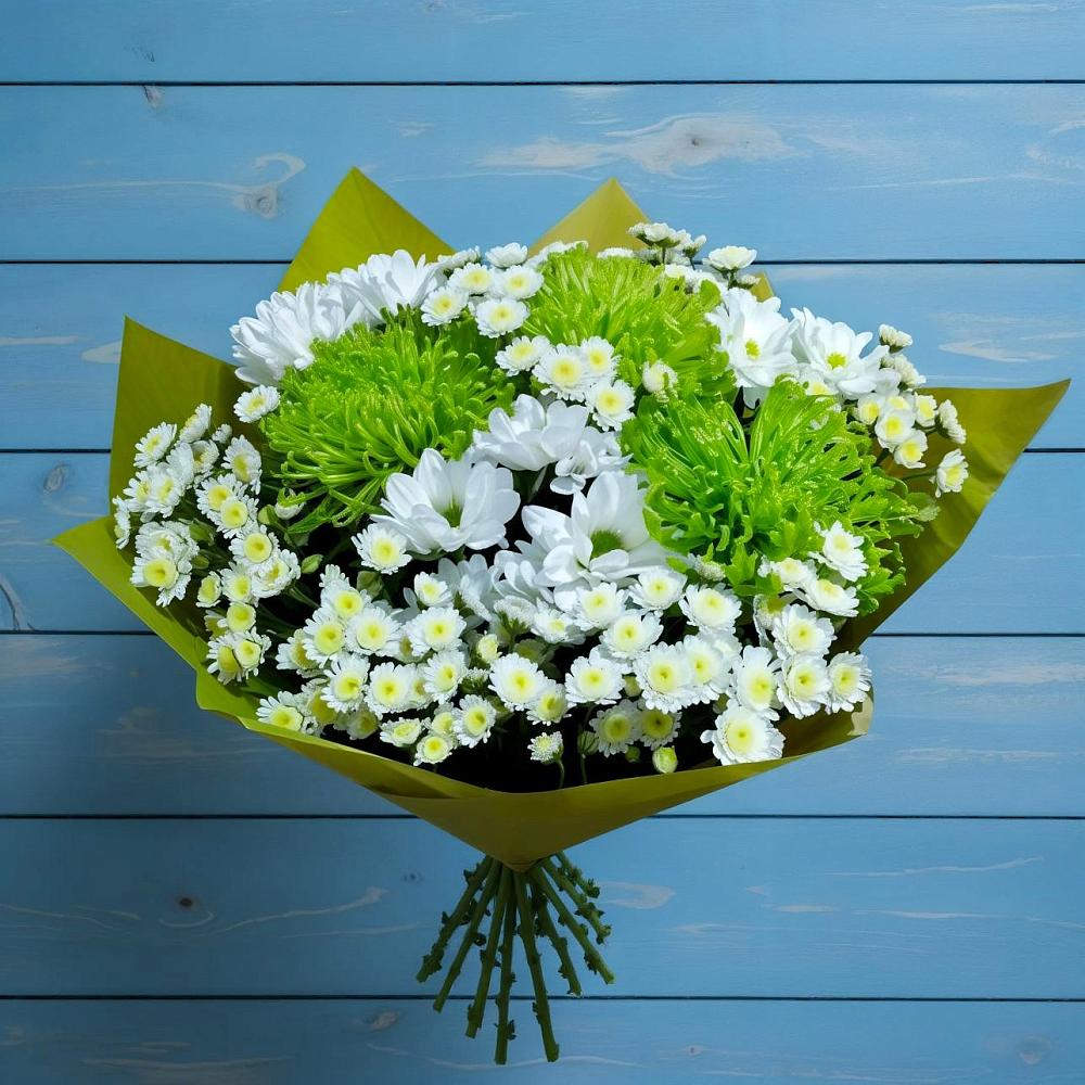 Букет цветов из: Хризантемы в Миассе