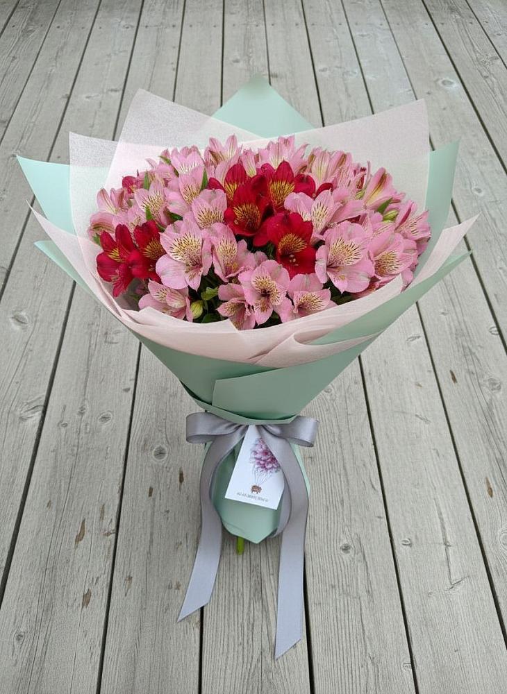 Букет цветов из: Альстромерии в Миассе