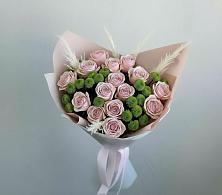 Букет цветов из:  Розы и Хризантемы в Миассе