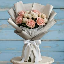 Букет цветов из:  Розы в Миассе