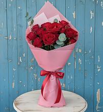 Букет цветов из:  Розы в Миассе