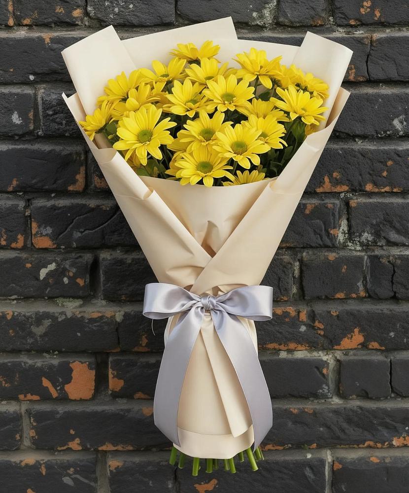 Букет цветов из: Хризантемы в Миассе