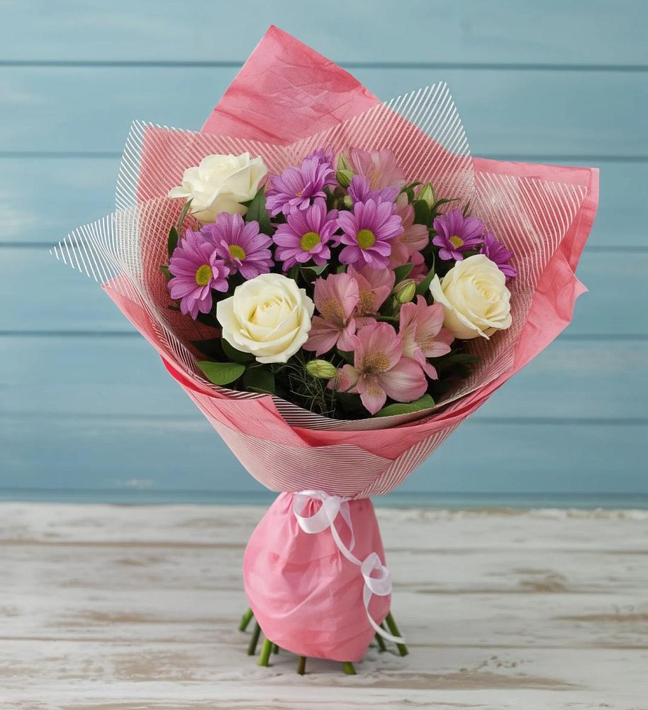 Букет цветов из: Герберы в Миассе