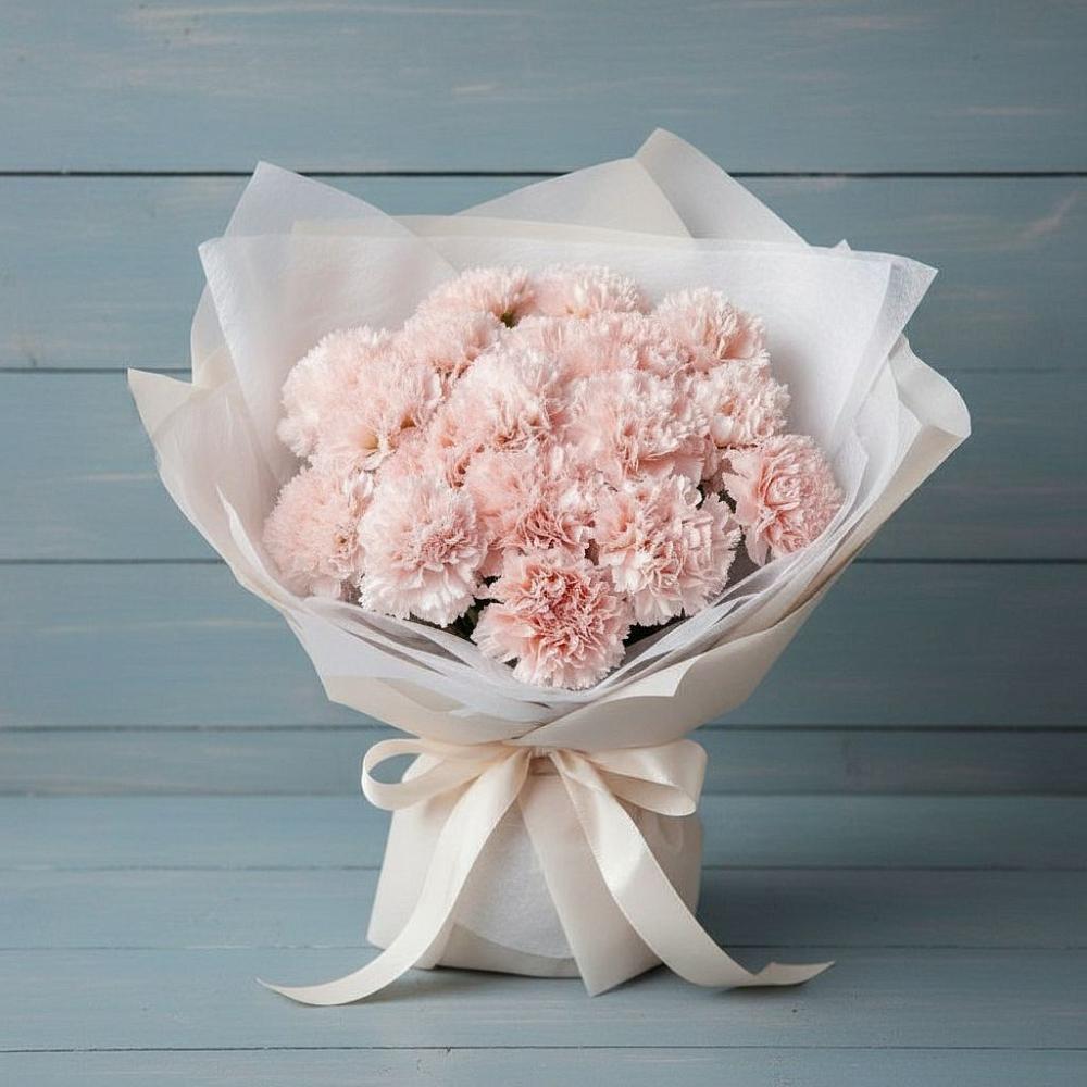 Букет цветов из: Гвоздики в Миассе