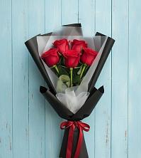 Букет цветов из:  Розы в Миассе