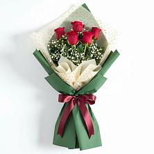 Букет цветов из:  Розы в Миассе