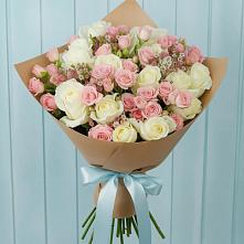 Букет цветов из:  Розы в Миассе